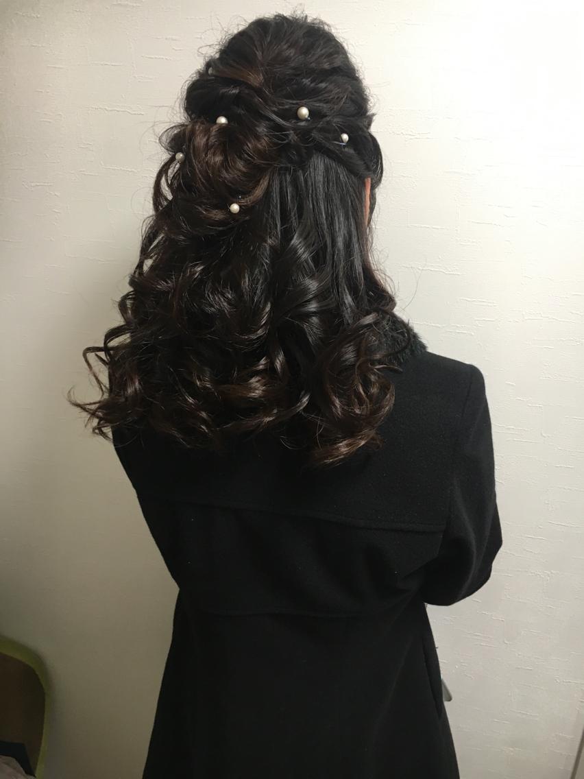 ヘアアレンジ ヘアセット Salon ENUのマツエク・マツパデザイン