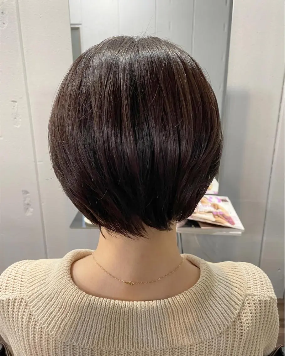 ショート ショートヘア カット ヘアカラー トリートメント ✨terra✨佐伯 晋吾のヘアスタイル