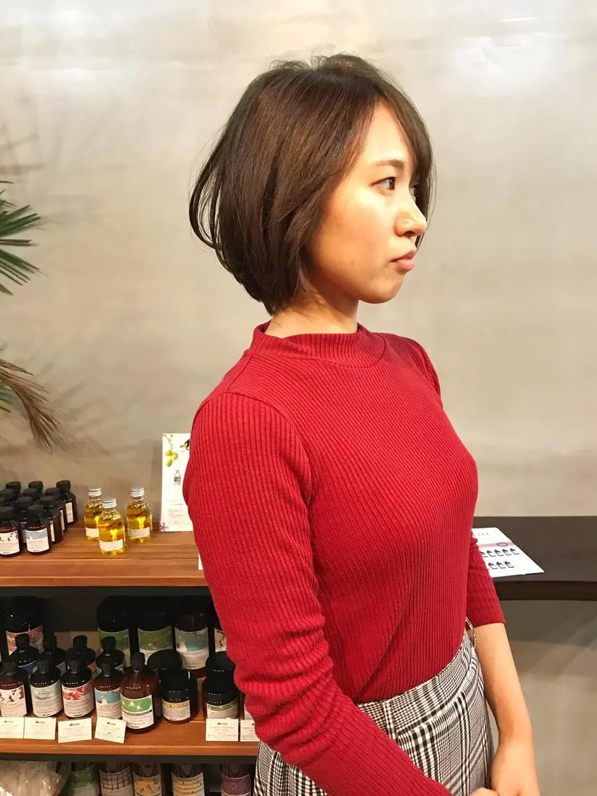 ショート ショートボブ ボブ ショートヘア カット 藤本正幸 /ショートボブのヘアスタイル