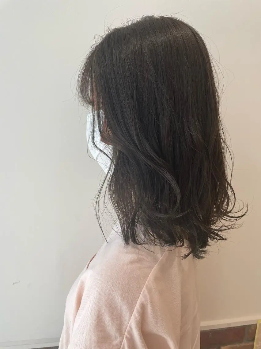 セミロング ヘアカラー 棚橋 光海のマツエク・マツパデザイン