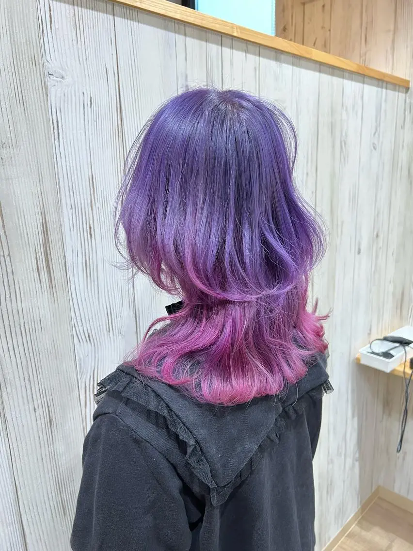ミディアム 宮地 崇文のヘアスタイル