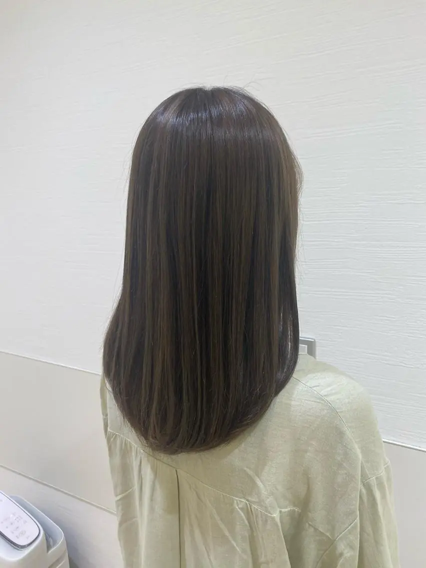 ロング カラー ナチュラル艶カラー 🤎maoのヘアスタイル