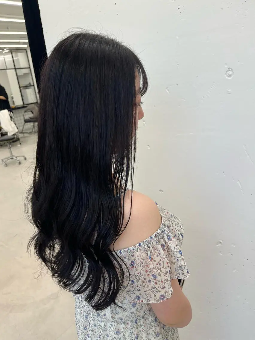 ロング カラー 透明感カラー 🫧‪Ameri🫧 Emma ecoleのヘアスタイル