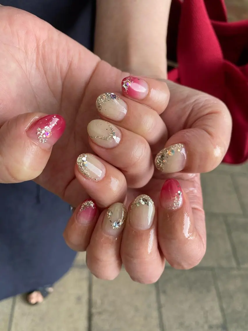 ネイル ハンドネイル nailsalon ∞ ﾐｶﾅﾙ ∞のネイルデザイン