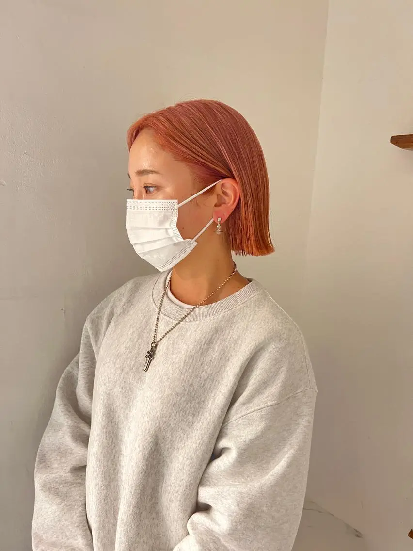 ミディアム Ravo 西村 優花のヘアスタイル