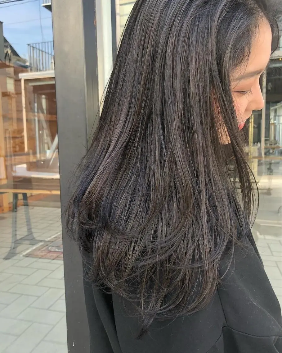 ロング カラー レイヤーカット 🫧透明感ヘア🫧 🧸竹花　彩希🧸のヘアスタイル
