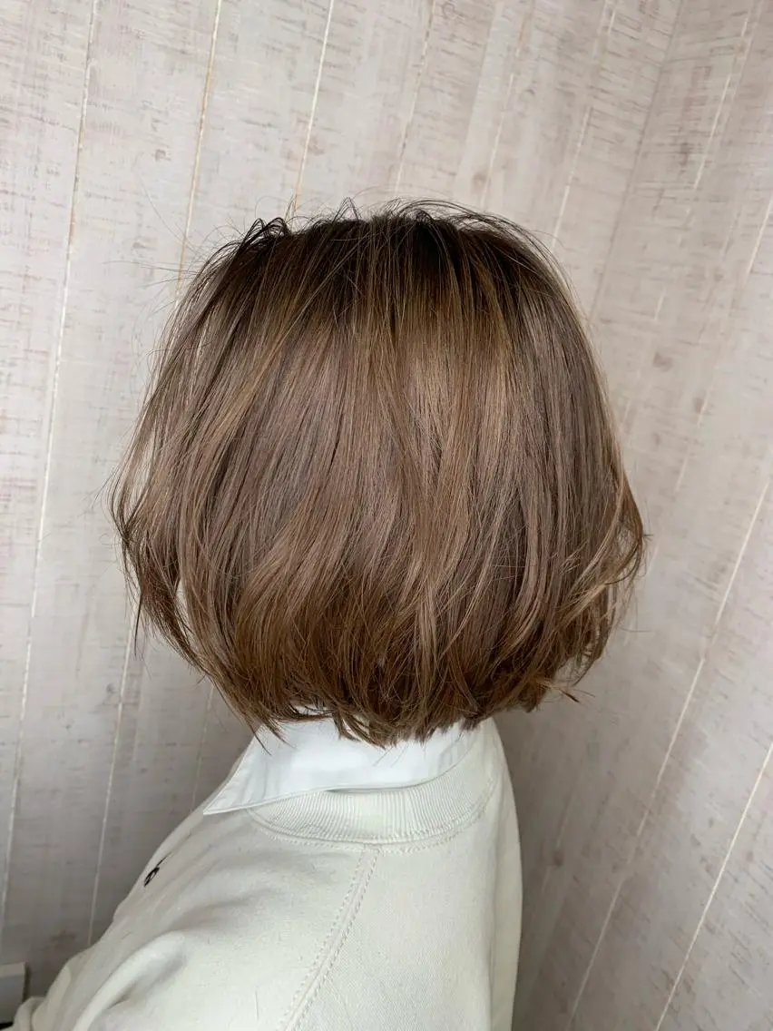 ショート ボブ 松本 将太のヘアスタイル