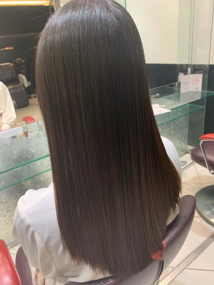 セミロング カット ヘアカラー トリートメント ヘアセット ✨上村 潤平✨メンズヘア✨のヘアスタイル