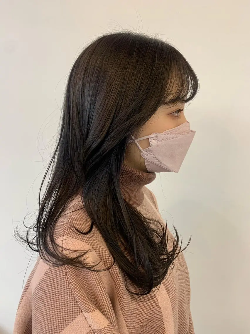 ロング カラー 髪質改善 トリートメント カット ヘアカラー トリートメント 明治神宮前 NANAMIのヘアスタイル