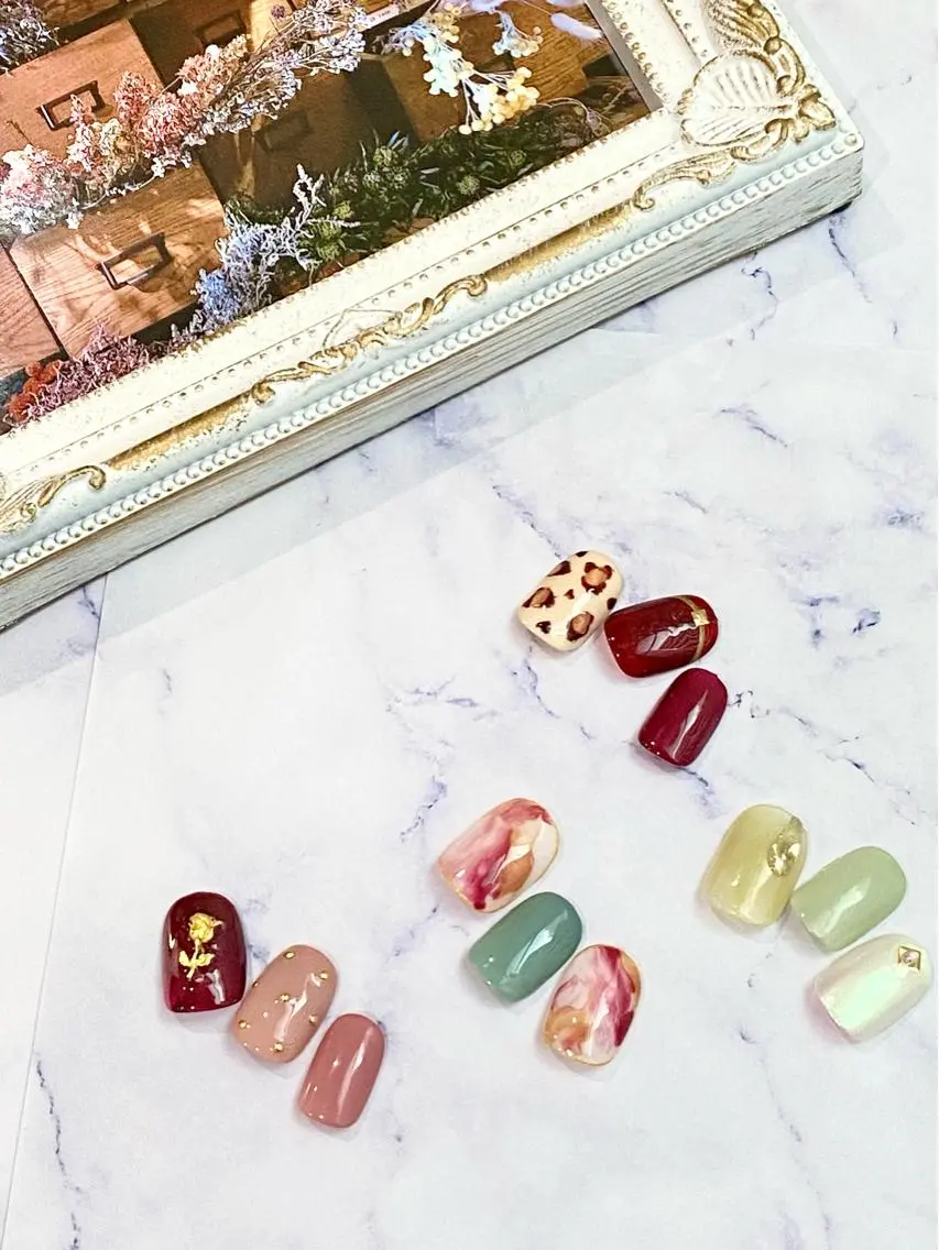 ネイル ジェルネイル ニュアンスネイル パラジェル ハンドネイル Nail&eye Belire 新宿のネイルデザイン