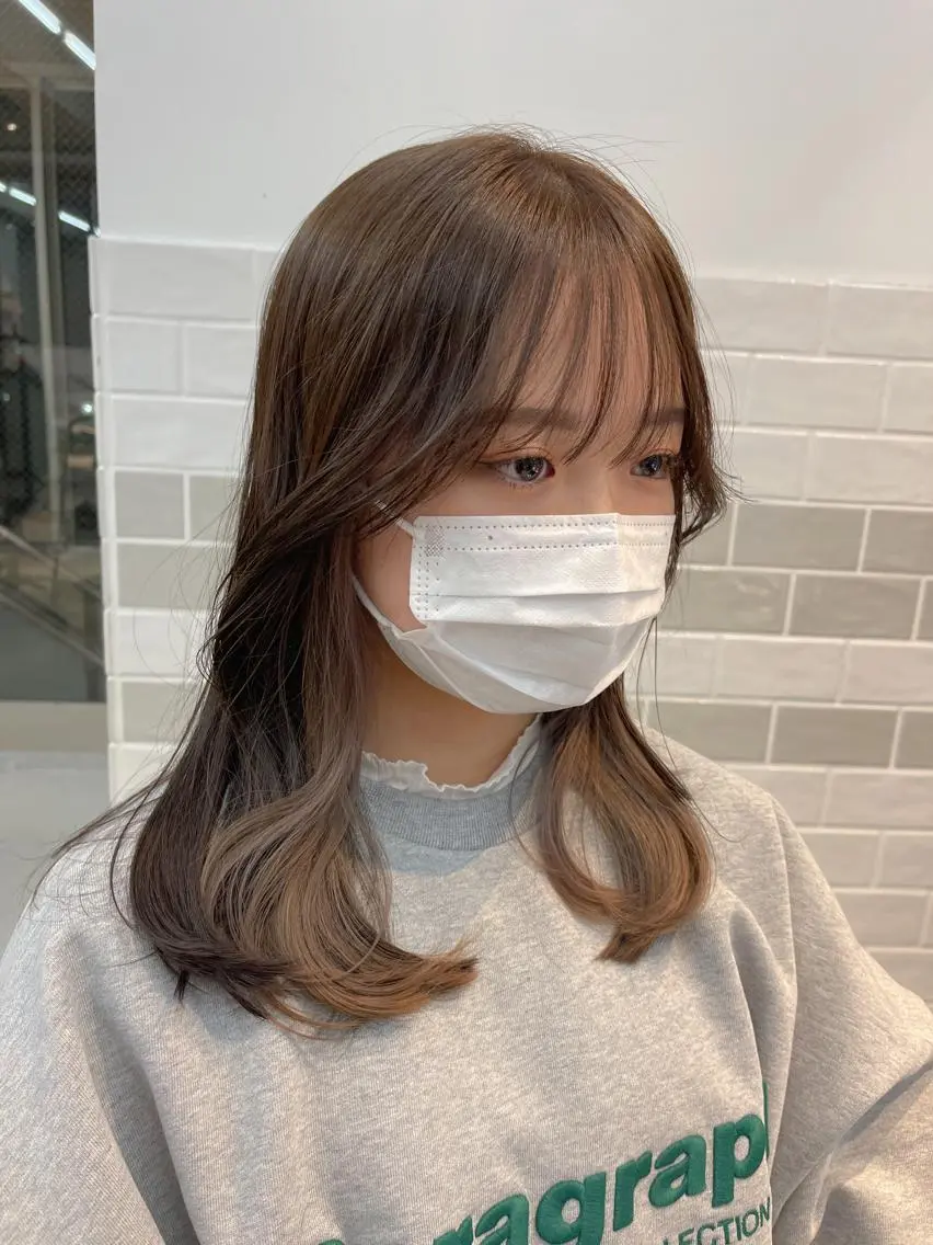 カラー 竹尾 優斗のヘアスタイル