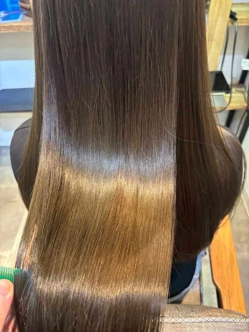 ロング カラー ショートボブ バレイヤージュ ブリーチ ダブルカラー ハイライトカラー カット ヘアカラー トリートメント N° il duca 札幌のヘアスタイル