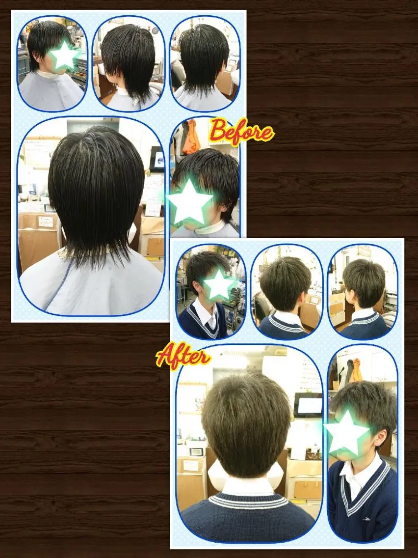 ショート 田元 寛哉のヘアスタイル