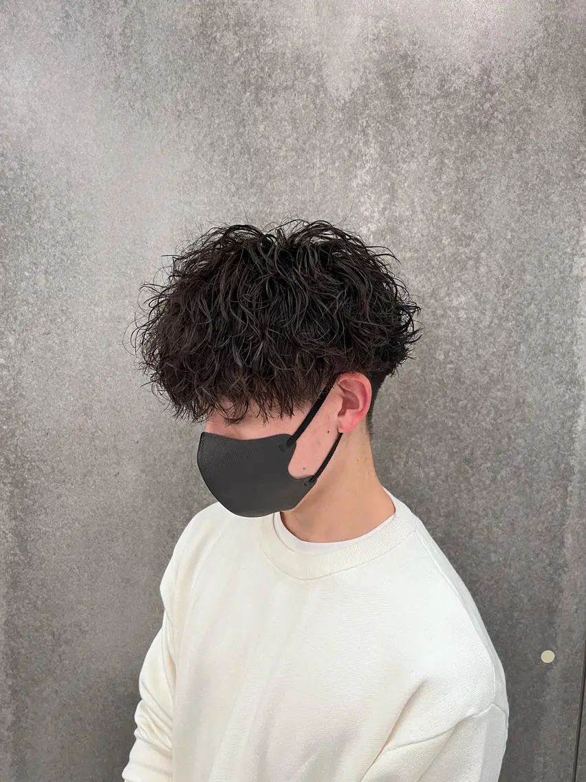 ショート パーマ メンズ 瀧野 翔吾【メンズ特化】のヘアスタイル