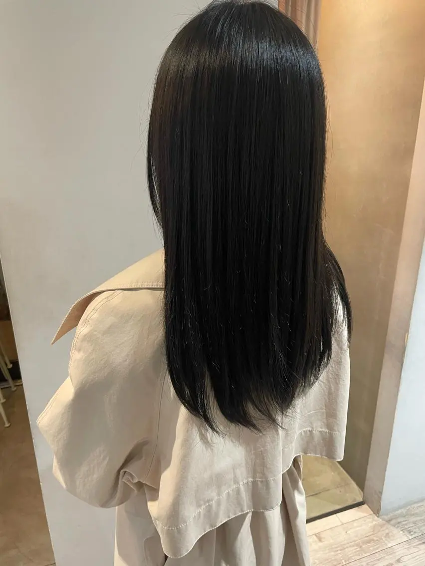 ロング ヘアカラー トリートメント 岩下昂世/ ハイトーン/デザインのヘアスタイル