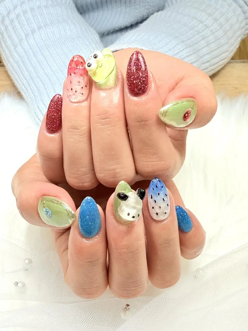ネイル 持ち込み ハンドネイル Sunny Nailのネイルデザイン