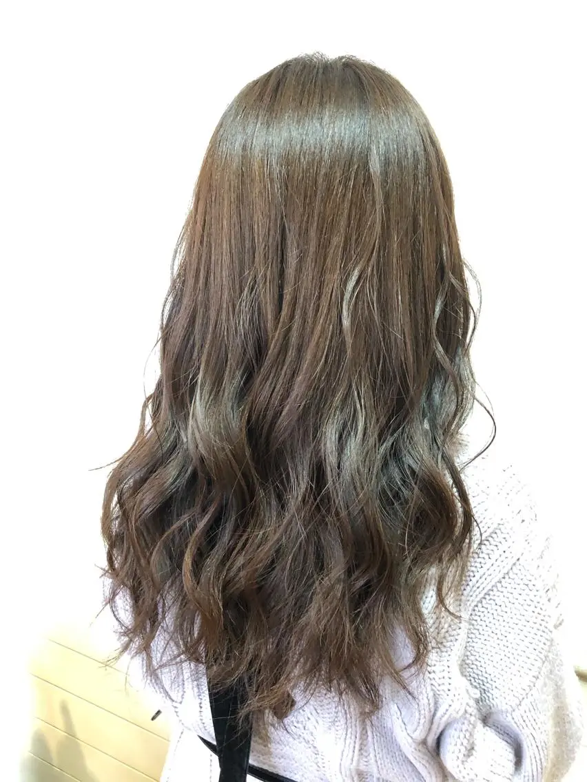 ロング 💖透明感カラー💖 mayukoのヘアスタイル