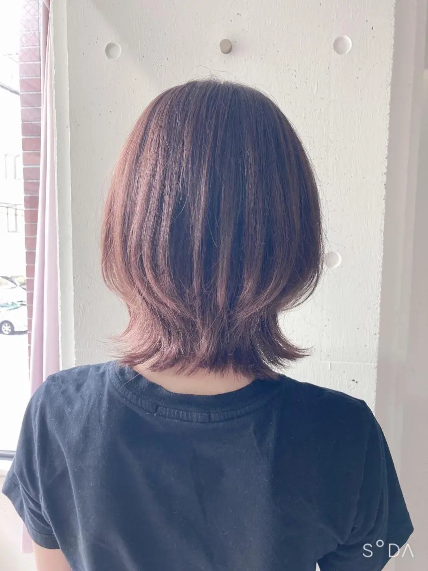 ミディアム ウルフカット カット ヘアカラー 🦄💒💓齎藤 七海子🦄💒💓の眉毛・アイブロウイメージ