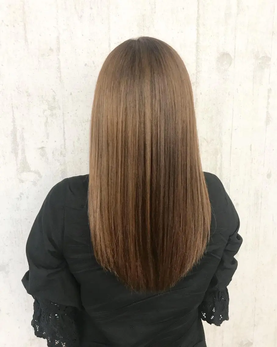 セミロング 髪質改善 トリートメント 【店長】ショート 似合わせ🦩相羽里美のヘアスタイル