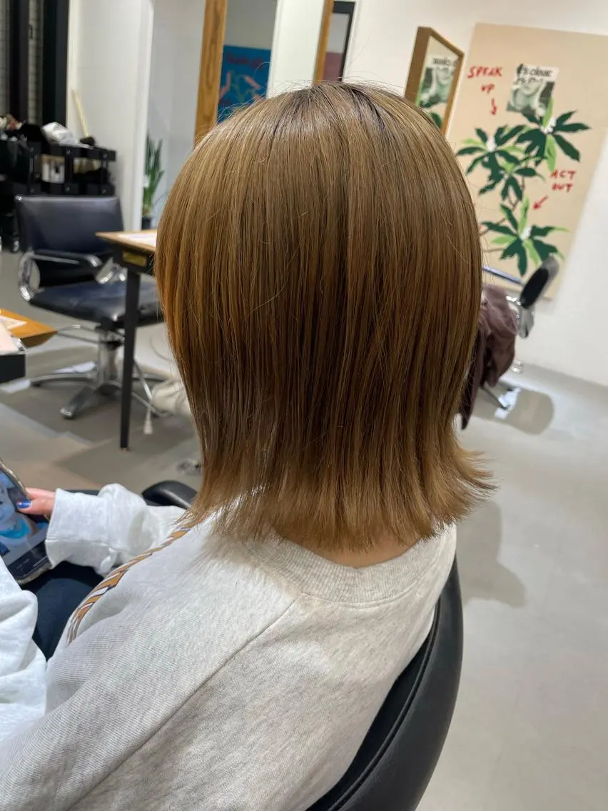 ミディアム ボブ 🌼みらん🌼 /副店長スタイリストのヘアスタイル