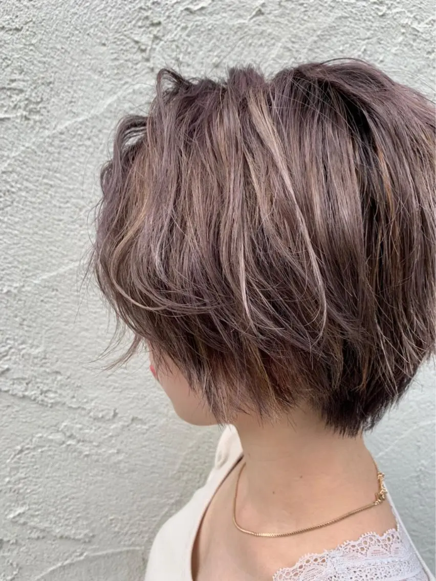 ショート ハイライト 🩵Arisa MODE K's🫧のヘアスタイル