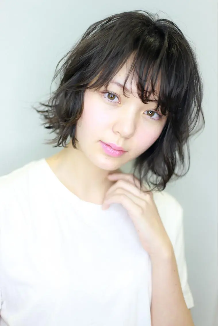 ショート パーマ 髪質改善、縮毛矯正 店長浅野太郎のヘアスタイル