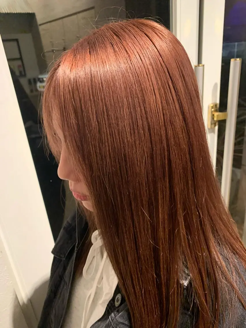 ロング 大関 はるかのヘアスタイル