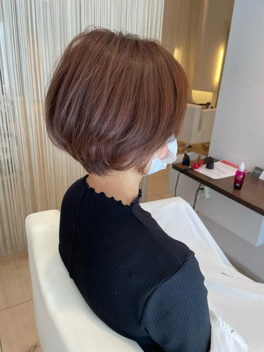 ショート ショートボブ ボブ ショートヘア 西平 太のヘアスタイル