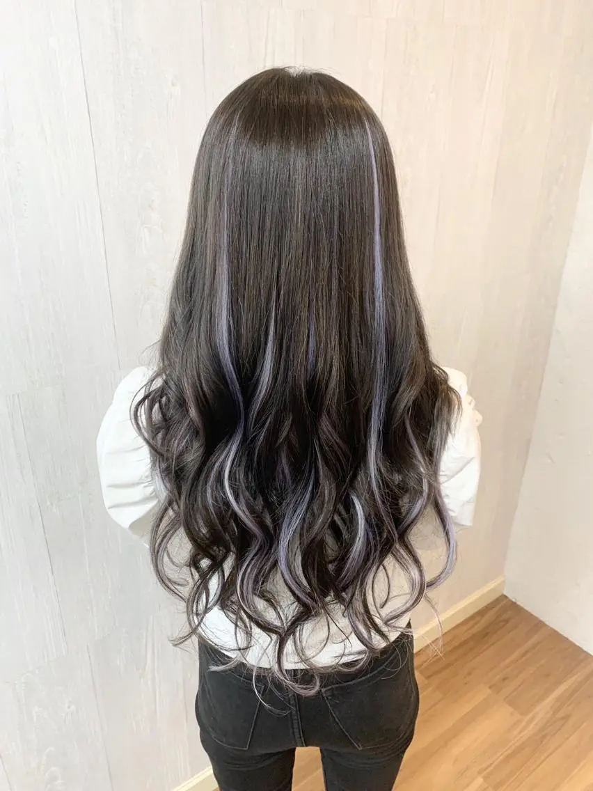 セミロング ヘアアレンジ エクステ エクステ GLOSS 心斎橋 山上のヘアスタイル