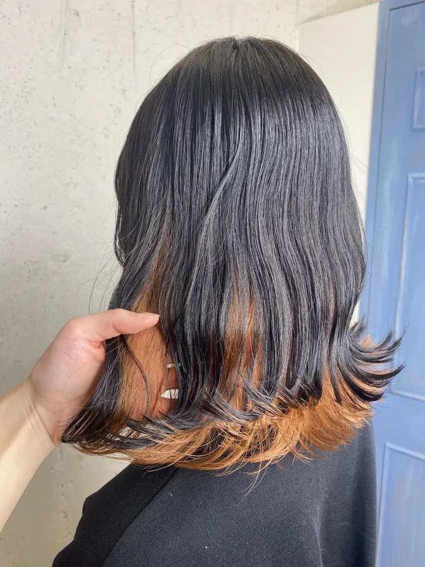 ミディアム カラー Froom🌻 村上夏菜のネイルデザイン