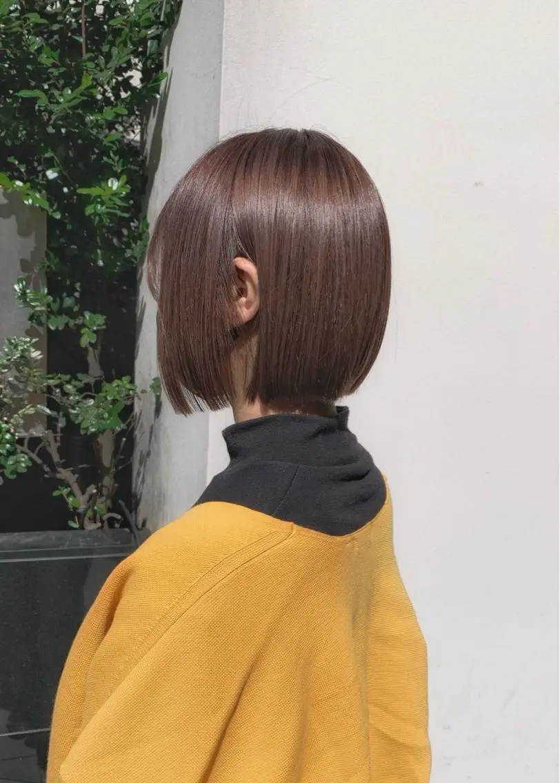 ショート カラー ベージュカラー ブリーチ カット ヘアカラー トリートメント 矢野 晃平のヘアスタイル