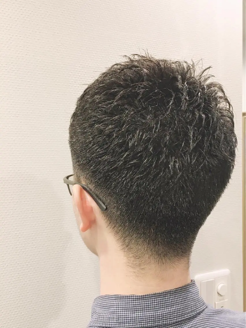 ショート 予約1000件超 ✨メンズパーマのヘアスタイル
