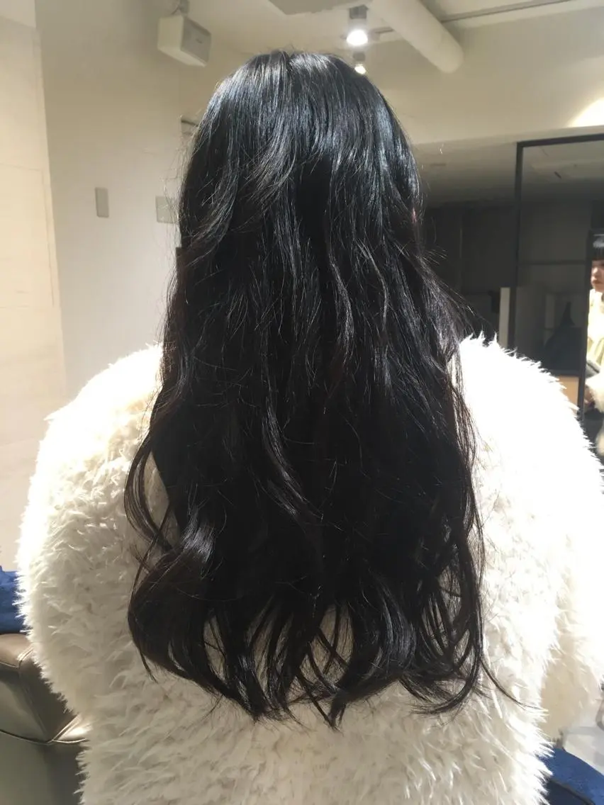 ロング ヘアアレンジ ハイライト/パーマ/ 三村竜也のヘアスタイル