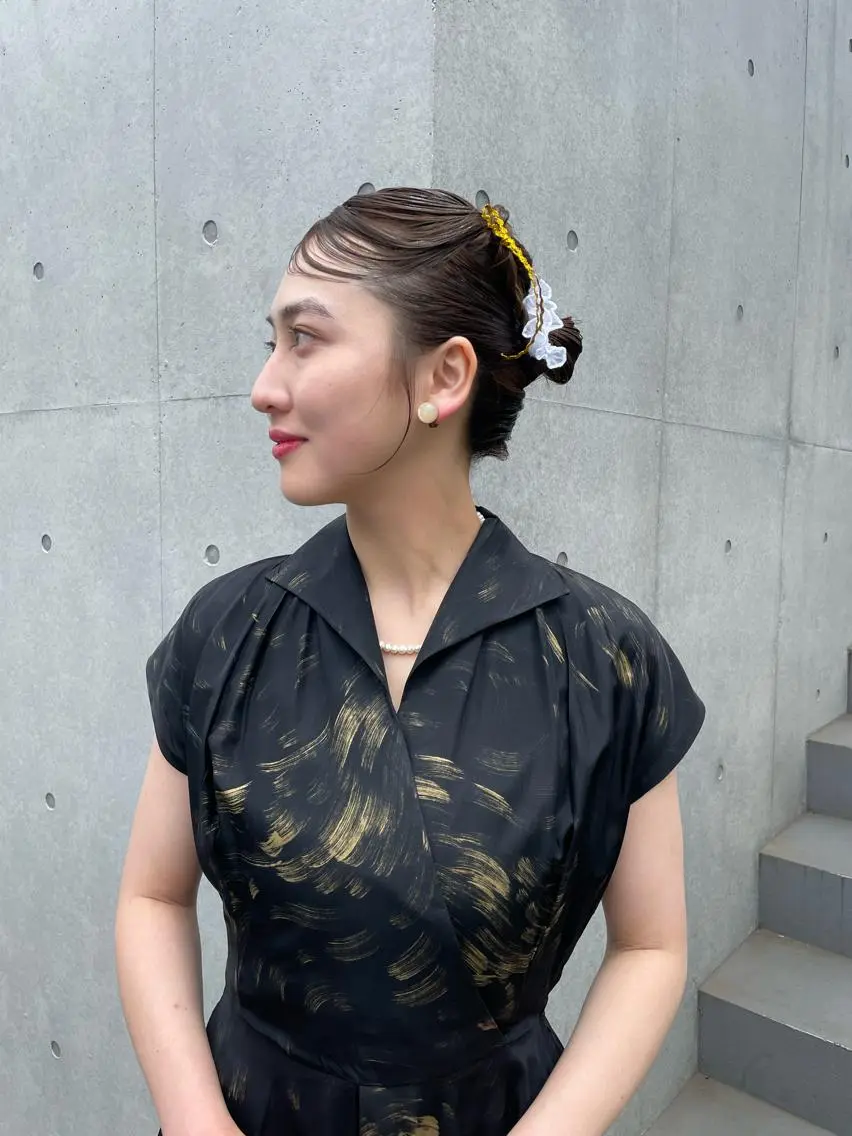 ヘアアレンジ ヘアセット 佐伯 和佳のヘアスタイル