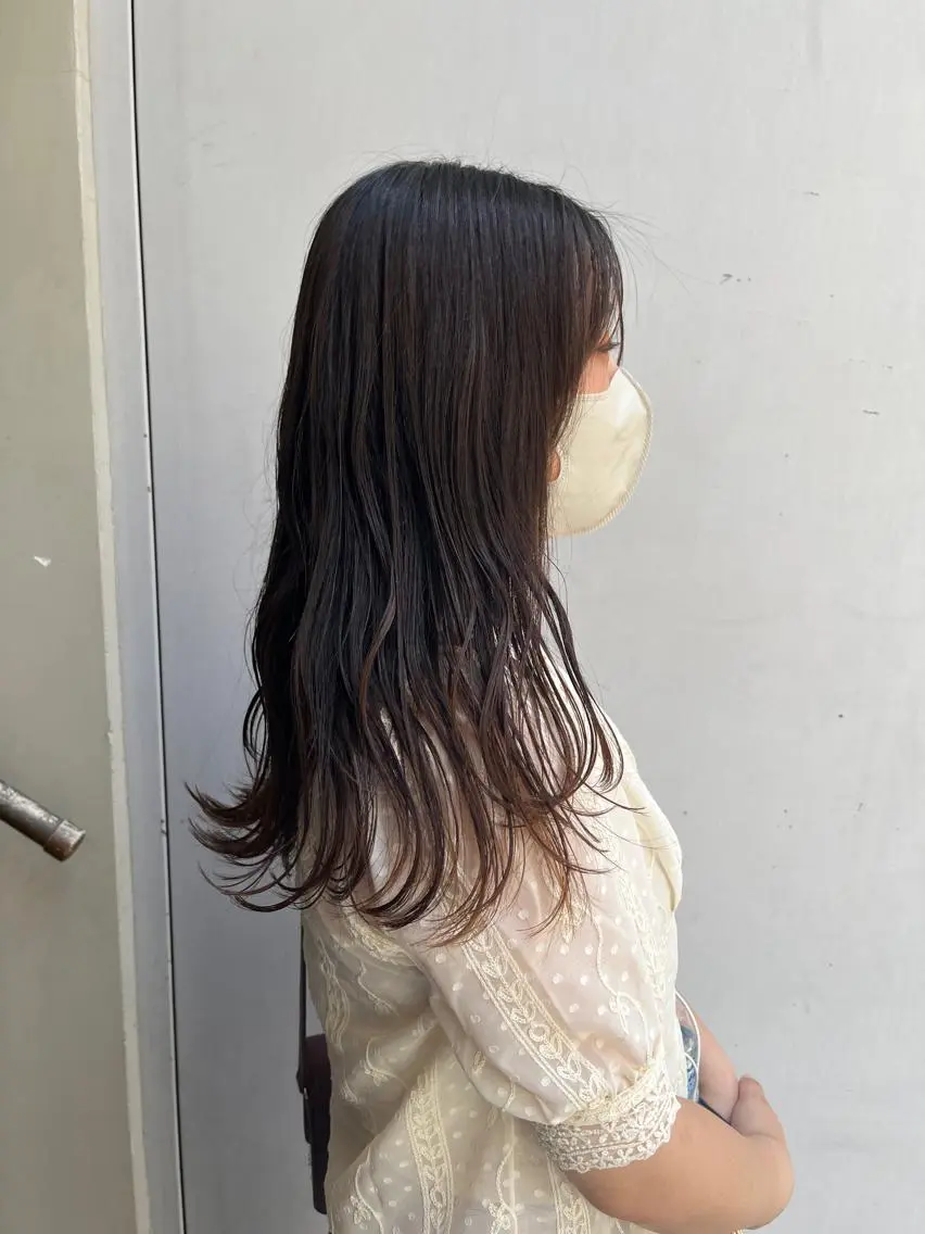 ロング ヘアアレンジ 韓国好き🇰🇷 美容師MIKUのヘアスタイル