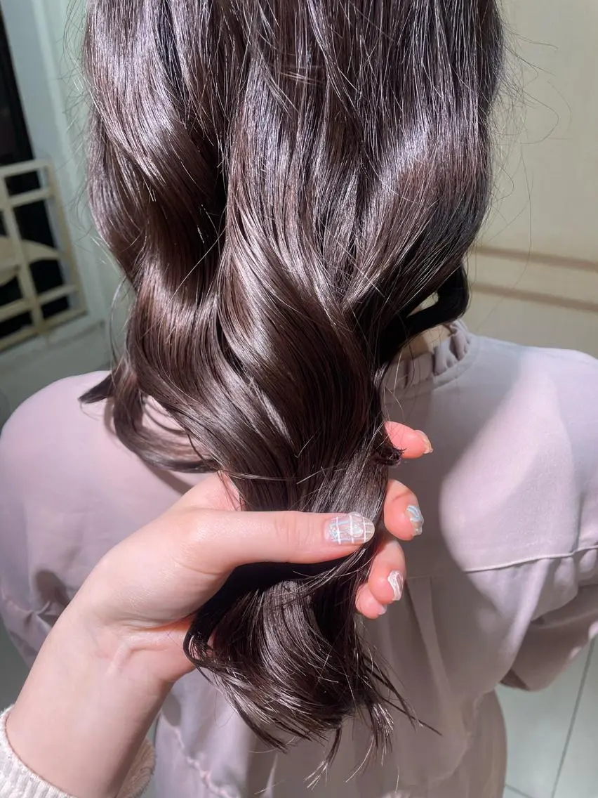 セミロング カラー ヘアカラー トリートメント ヘアセット ・˚✧すずね˚✧* ♡のヘアスタイル