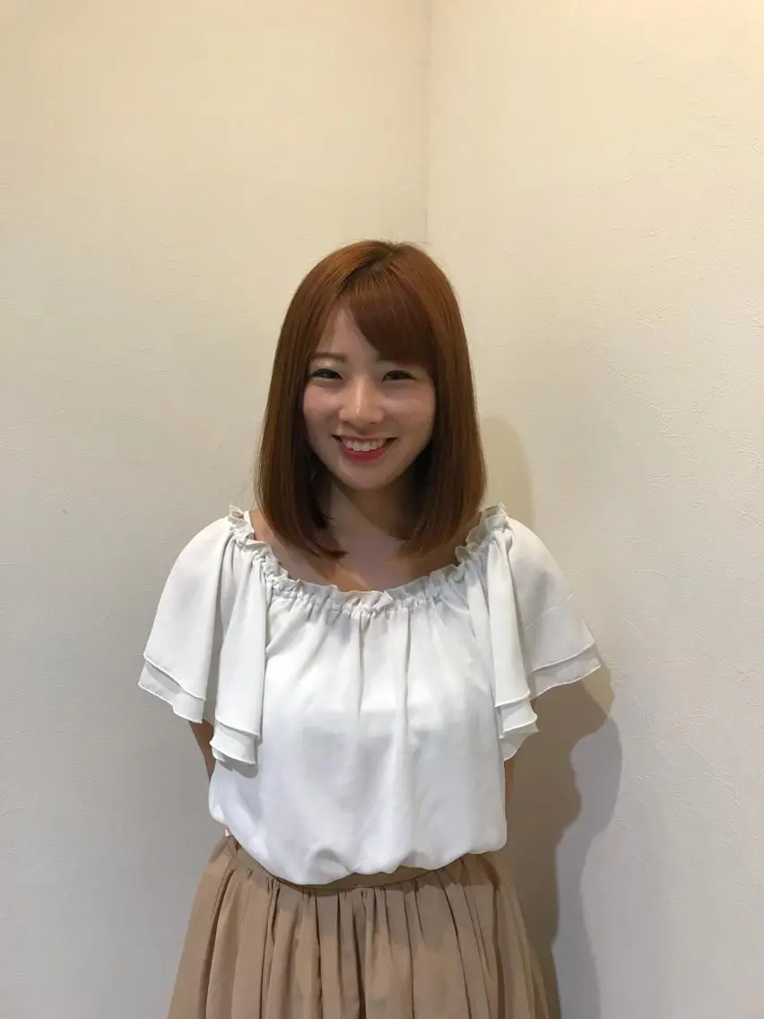 ミディアム 沙奈 /さなのヘアスタイル