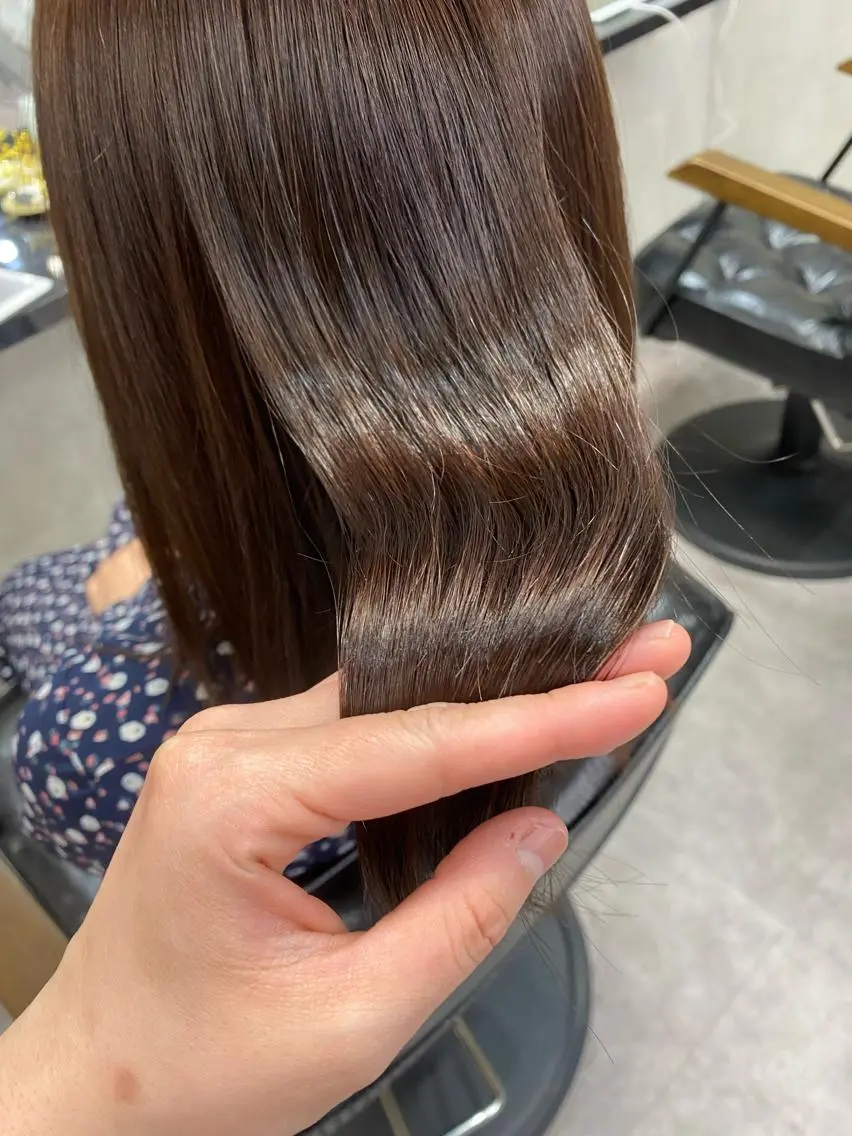 ロング カラー ヘアアレンジ ショートボブ シールエクステ バレイヤージュ 透明感カラー デザインカラー FAAM Tsuneのヘアスタイル