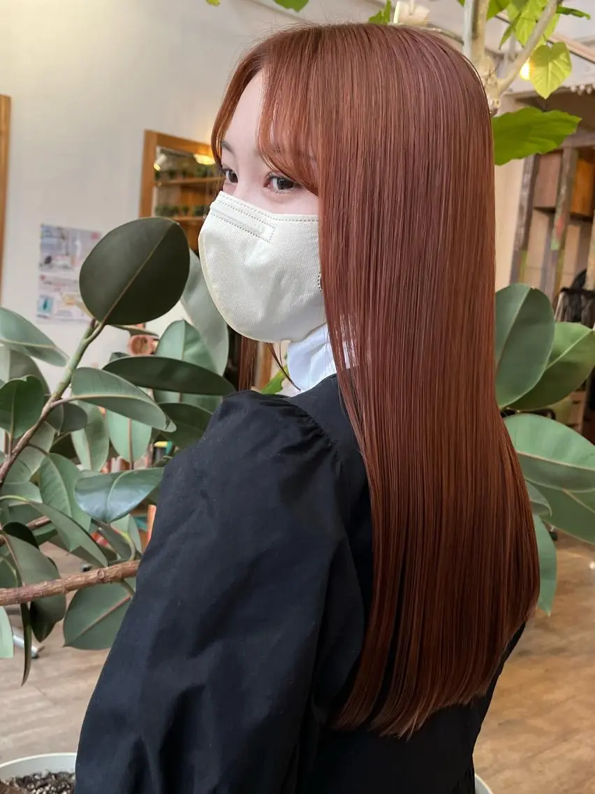 ロング 村松 花笑のヘアスタイル
