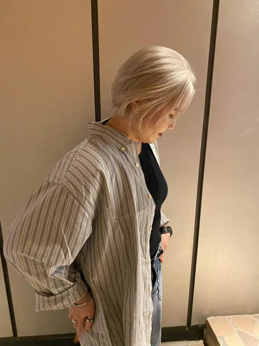 ショート カラー カット ヘアカラー 吉武 茂暉のヘアスタイル