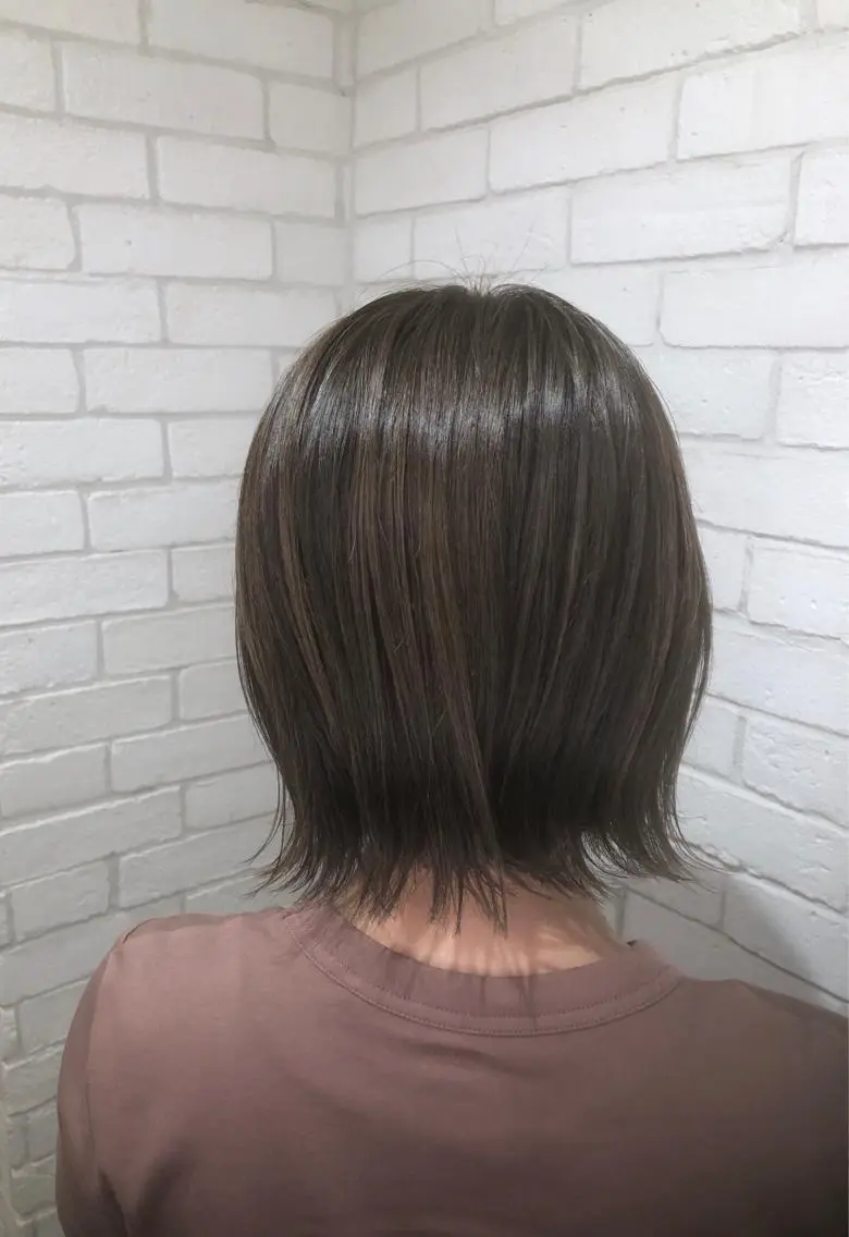 ミディアム カラーアンドケアリタ kitamuuuのヘアスタイル