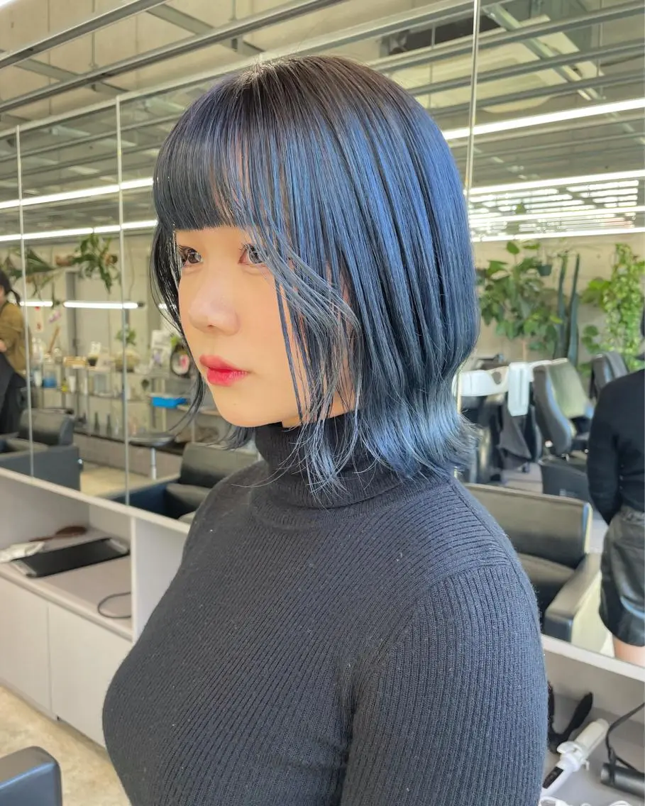 ミディアム カラー カット ヘアカラー 艶髪/透明感カラー tawadaのヘアスタイル