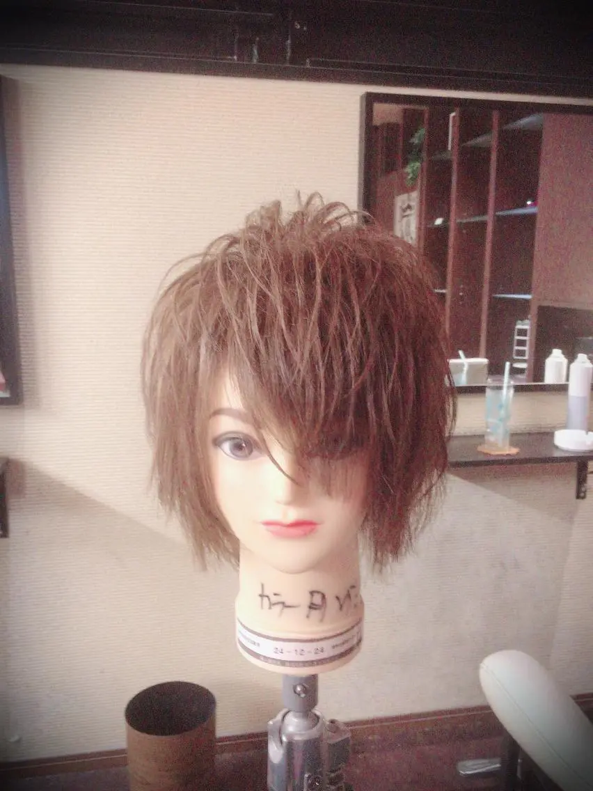 ショート メンズ セット&メイク RICK trickのヘアスタイル
