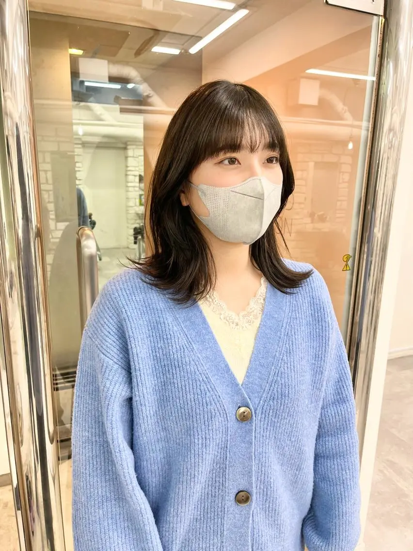 カラー ベージュカラー カット ヘアカラー トリートメント 天王寺韓国ヘア/ 髪質改善/小山歓実のヘアスタイル