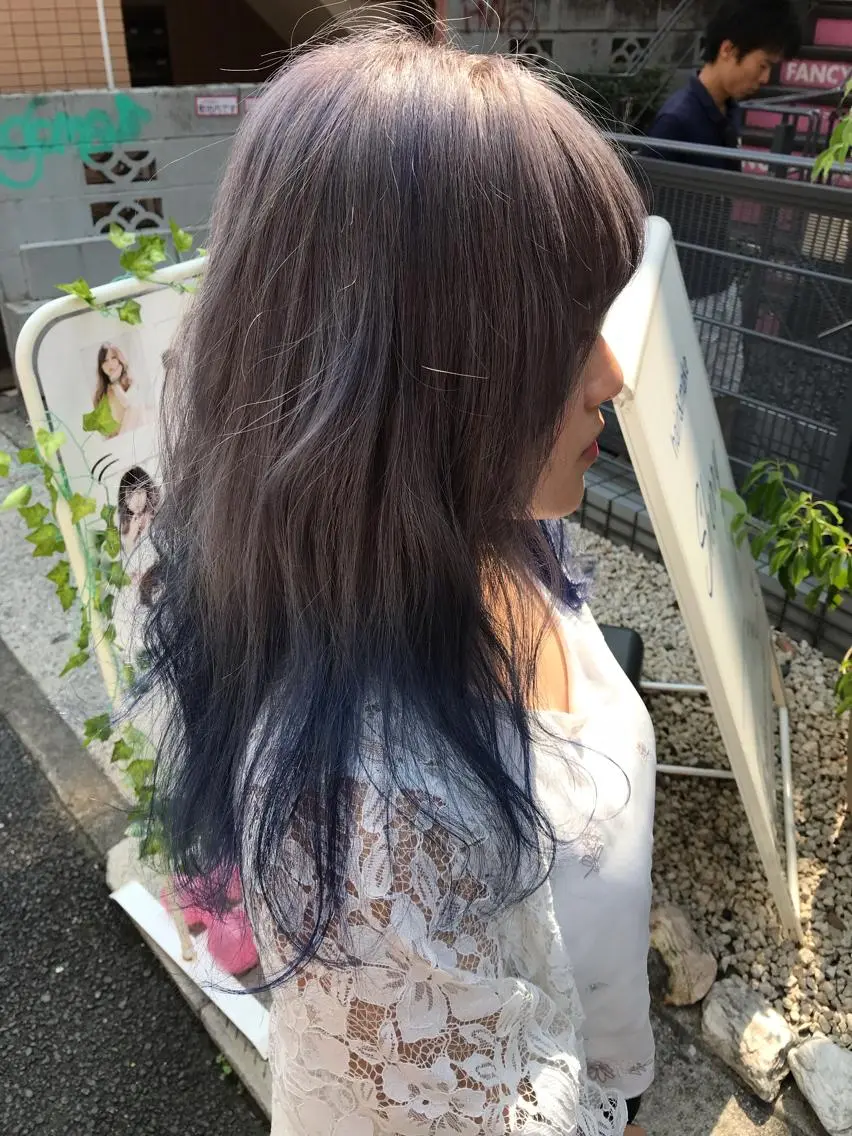 ロング カラー パーマ ヘアアレンジ メンズ キッズ ネイル マツエク・マツパ 神山 昌子のヘアスタイル