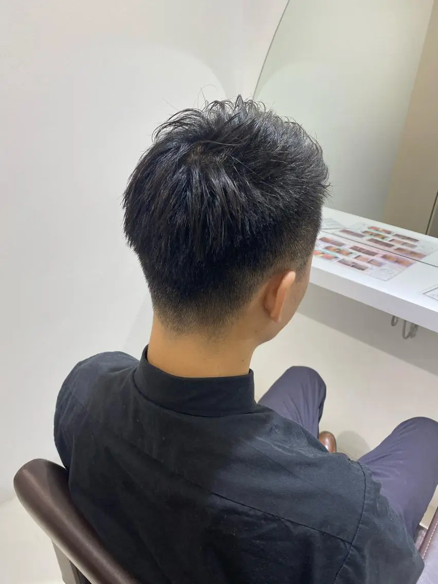 メンズ 刈り上げ カット ヘッドスパ 矢田 沙希のヘアスタイル