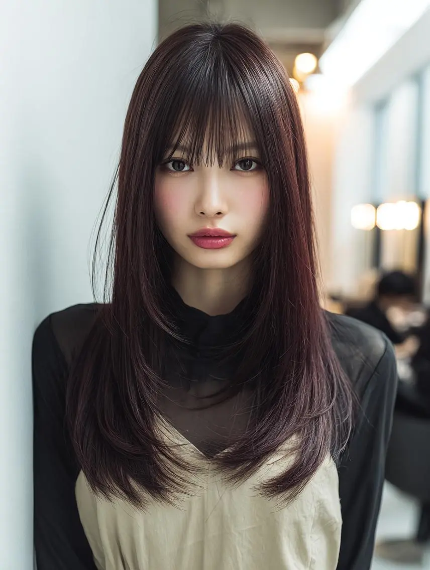 セミロング 艶髪診断で絶対綺麗✨ お悩み解決✨京谷宥✨のヘアスタイル