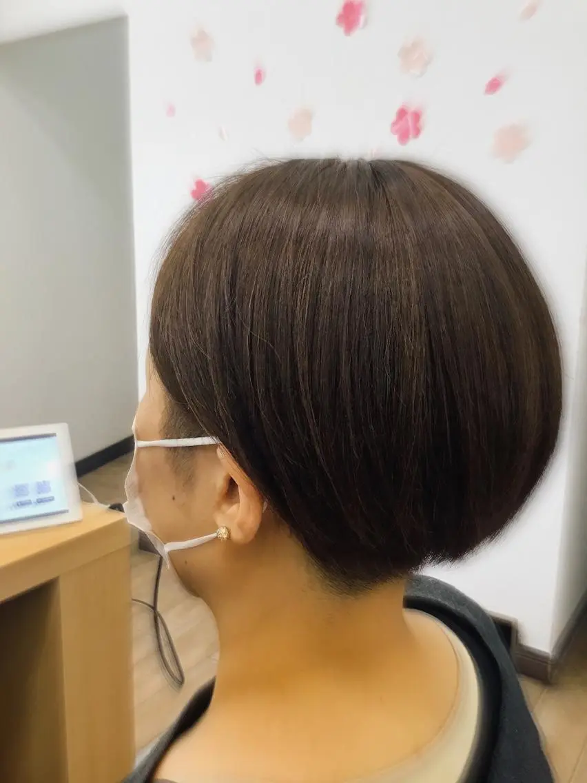 ショート ショートヘア 工藤 麻知子のヘアスタイル