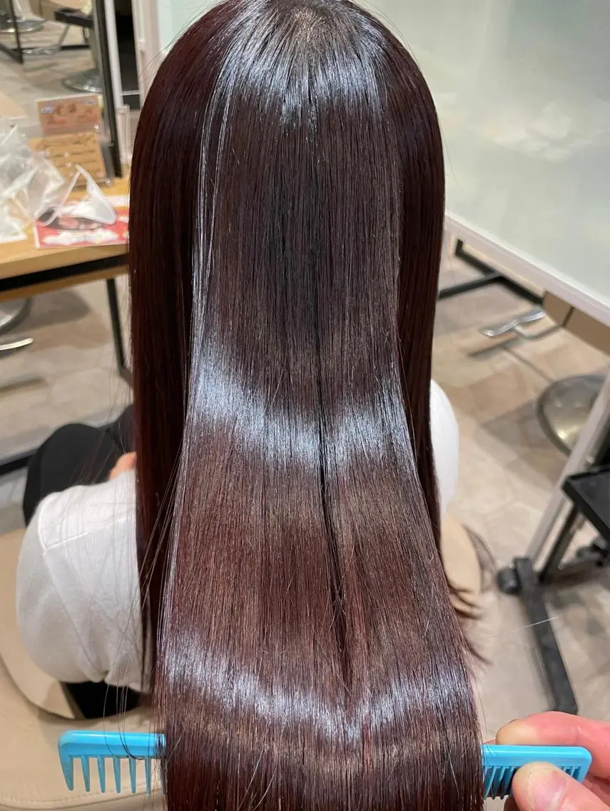 セミロング 中西 未久のヘアスタイル