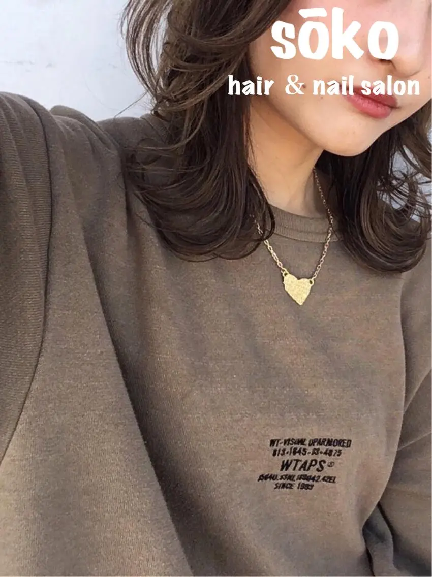 セミロング カラー ヘアアレンジ カット トリートメント 🫧一気にあか抜け 🫧mayuのヘアスタイル